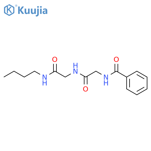 N-(2-{[2-(butylamino)-2-oxoethyl]amino}-2-oxoethyl)benzamide structure