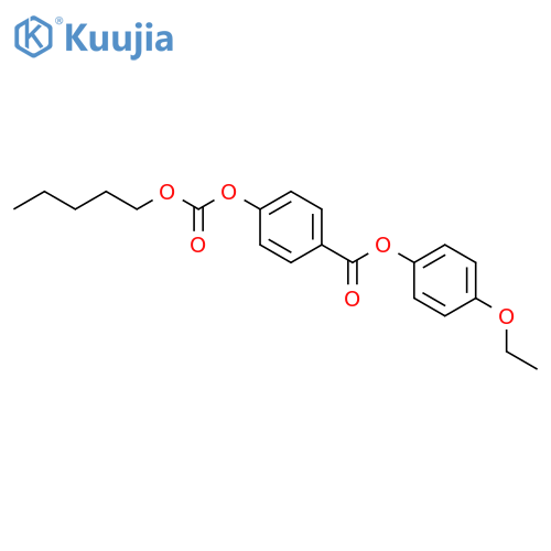 4-(4-Ethoxyphenoxycarbonyl)phenyl Pentyl Carbonate structure
