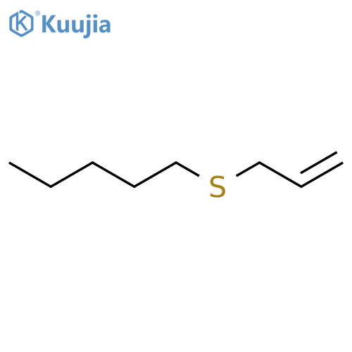 1-(prop-2-en-1-ylsulfanyl)pentane structure
