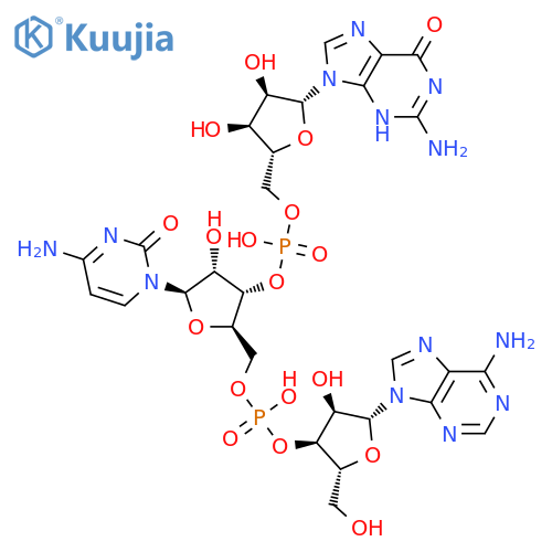 Guanosine, adenylyl-(3'&reg;5')-cytidylyl-(3'&reg;5')- structure