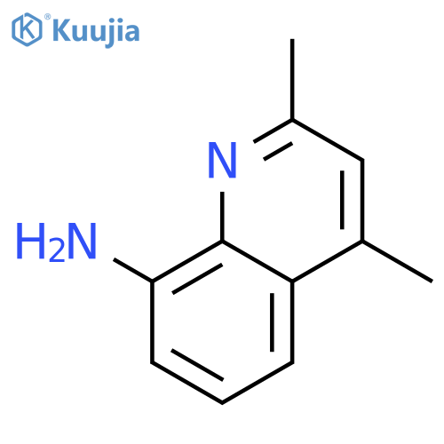 8-Quinolinamine, 2,4-dimethyl- structure