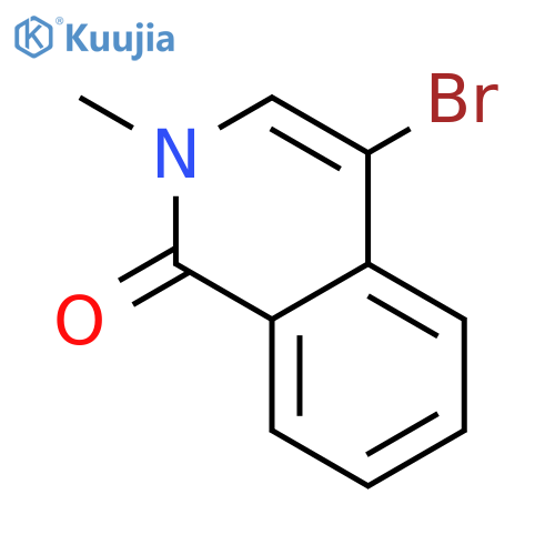 4-Bromo-2-methylisoquinolin-1(2H)-one structure