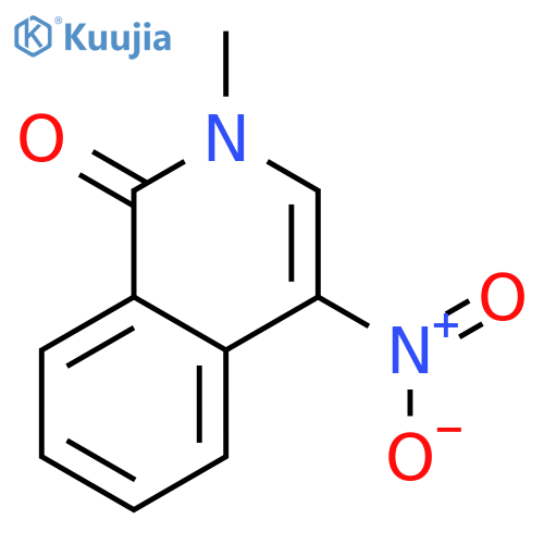 2-Methyl-4-nitroisoquinolin-1(2H)-one structure