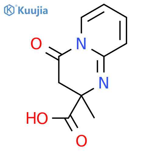 2-Methyl-4-oxo-3,4-dihydro-2H-pyrido[1,2-a]-pyrimidine-2-carboxylic acid structure