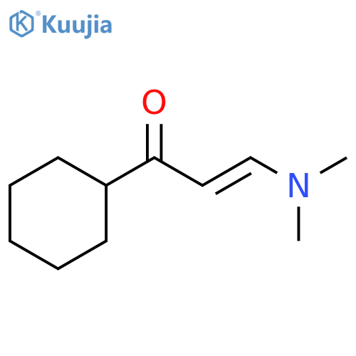 (E)-1-cyclohexyl-3-(dimethylamino)prop-2-en-1-one structure
