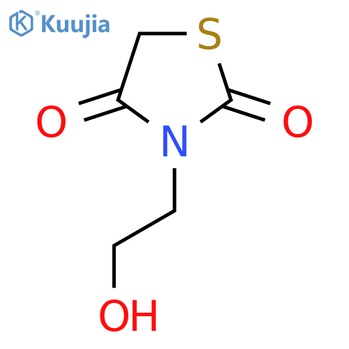 3-(2-Hydroxyethyl)thiazolidine-2,4-dione structure