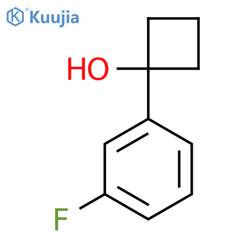 Cyclobutanol, 1-(3-fluorophenyl)- structure