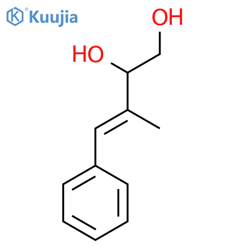 3-Methyl-4-phenylbut-3-ene-1,2-diol structure