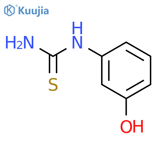 (3-hydroxyphenyl)thiourea structure
