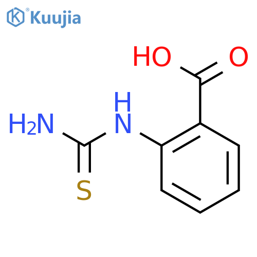 2-(carbamothioylamino)benzoic acid structure