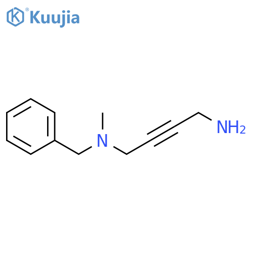 (4-Aminobut-2-YN-1-YL)(benzyl)methylamine structure