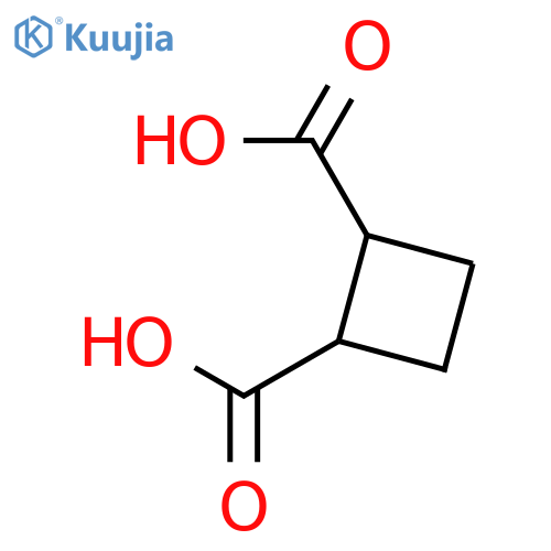 Cyclobutane-1,2-dicarboxylic acid structure