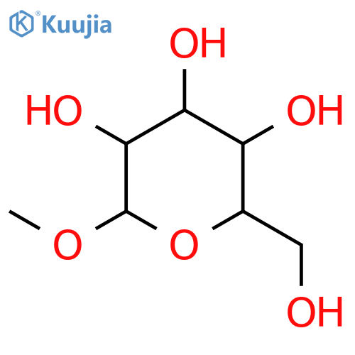 (2R,3R,4S,5R,6S)-2-(hydroxymethyl)-6-methoxyoxane-3,4,5-triol structure