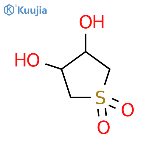 1,1-dioxothiolane-3,4-diol structure
