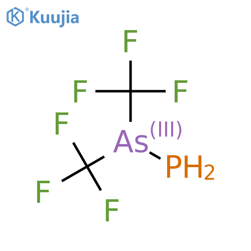 Phosphine, [bis(trifluoromethyl)arsino]- structure