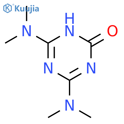 4,6-bis(dimethylamino)-1,3,5-triazin-2(1H)-one structure
