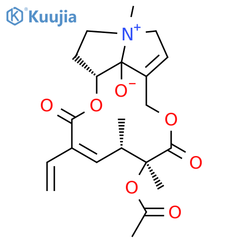 [1,6]Dioxacyclododecino[2,3,4-gh]pyrrolizinium,6-(acetyloxy)-3-ethenyl-2,5,6,7,9,11,13,14,14a,14b-decahydro-14b-hydroxy-5,6,12-trimethyl-2,7-dioxo-,(3Z,5R,6R,14aR)- structure