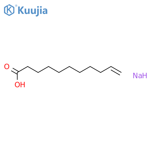 Sodium undecylenate structure