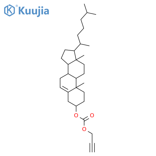 Cholest-5-en-3-ol (3b)-, 3-(2-propyn-1-yl carbonate) structure