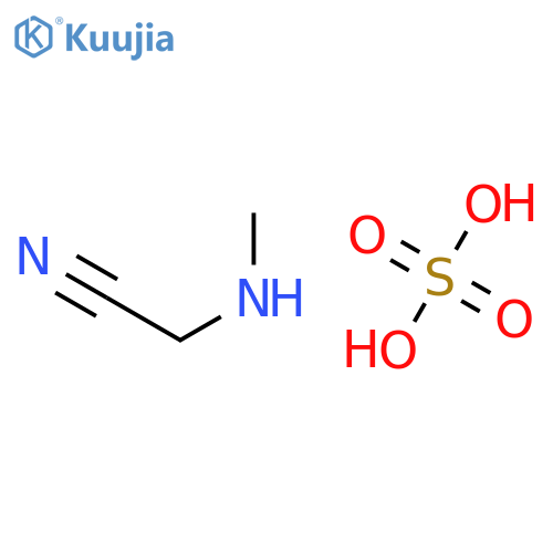 Methylaminoacetonitrile sulfate structure