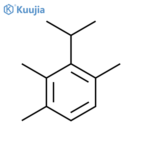 Benzene,1,2,4-trimethyl(1-methylethyl)- structure