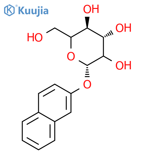 β-Naphthyl β-D-Glucopyranoside structure