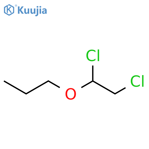 Propane, 1-(1,2-dichloroethoxy)- structure