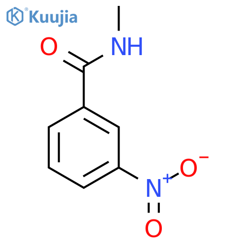 N-Methyl-3-nitrobenzamide structure
