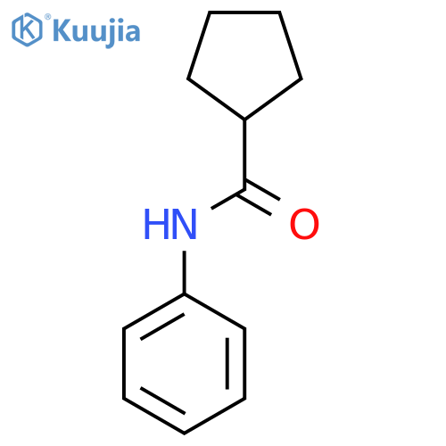 N-Phenylcyclopentanecarboxamide structure