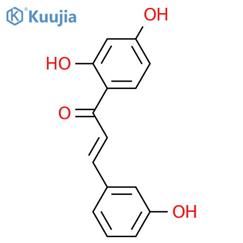 2-Propen-1-one, 1-(2,4-dihydroxyphenyl)-3-(3-hydroxyphenyl)-, (2E)- structure