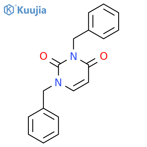 2,4(1H,3H)-Pyrimidinedione, 1,3-bis(phenylmethyl)- structure