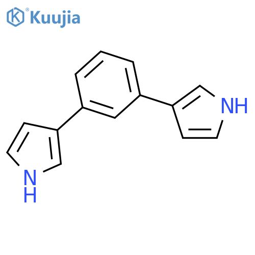 1H-Pyrrole, 3,3'-(1,3-phenylene)bis- structure