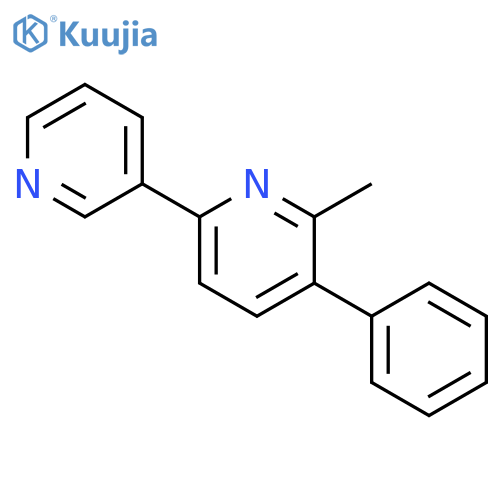 2,3'-Bipyridine, 6-methyl-5-phenyl- structure
