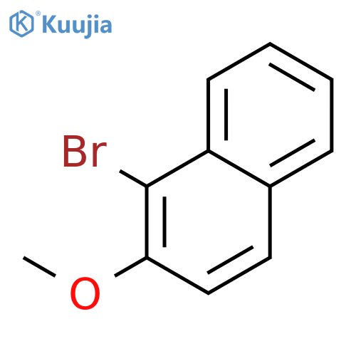 1-Bromo-2-methoxy-naphthalene structure