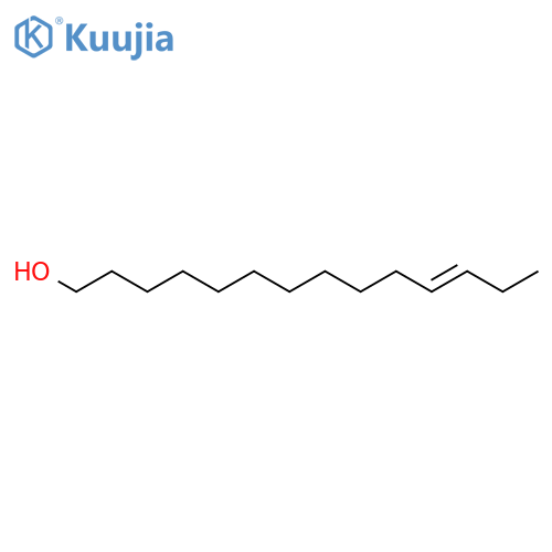 (11Z)-Tetradecen-1-ol structure