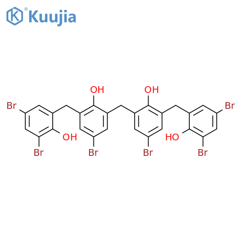 Phenol,2,2'-methylenebis[4-bromo-6-[(3,5-dibromo-2-hydroxyphenyl)methyl]- structure