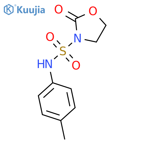 3-Oxazolidinesulfonamide, N-(4-methylphenyl)-2-oxo- structure