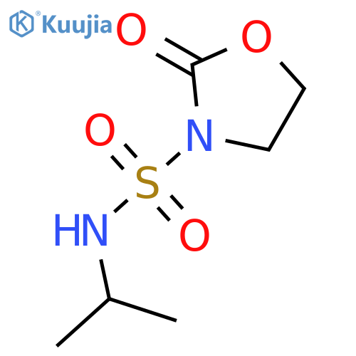 N-Isopropyl-2-oxooxazolidine-3-sulfonamide structure