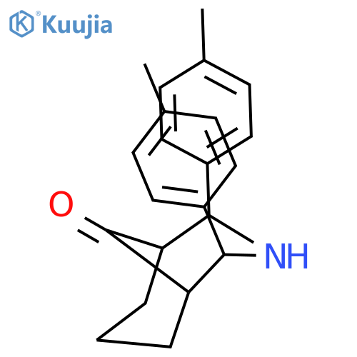 3-Azabicyclo[3.3.1]nonan-9-one, 2,4-bis(4-methylphenyl)- structure