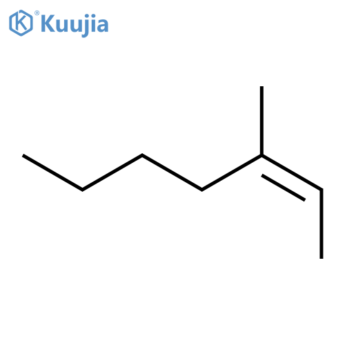 3-Methyl-2-heptene (cis- and trans- mixture) structure
