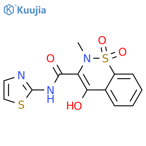 Sudoxicam structure