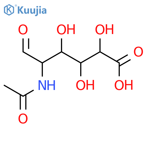 2-Acetamido-2-deoxy-D-glucuronic Acid structure