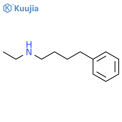 Benzenebutanamine, N-ethyl- structure