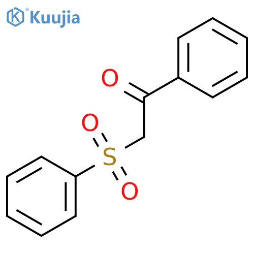 2-(Phenylsulfonyl)acetophenone structure