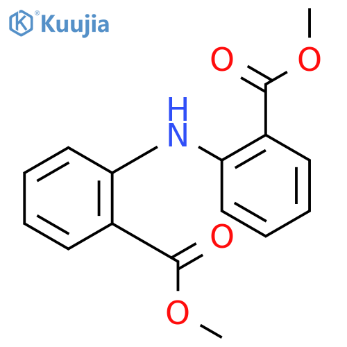 Benzoic acid, 2,2'-iminobis-, dimethyl ester structure