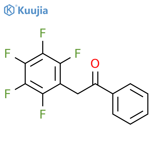 Ethanone, 2-(pentafluorophenyl)-1-phenyl- structure