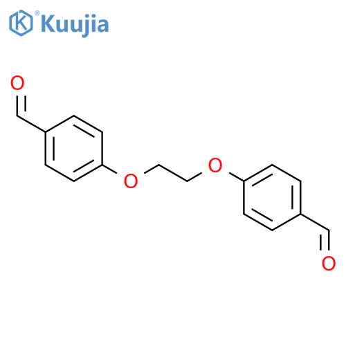 Benzaldehyde,4,4'-[1,2-ethanediylbis(oxy)]bis- structure