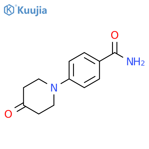 4-(4-oxopiperidin-1-yl)benzamide structure