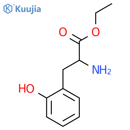 DL-Phenylalanine, 2-hydroxy-, ethyl ester structure