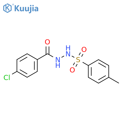 4-chloro-n'-(4-methylphenyl)sulfonylbenzohydrazide structure
